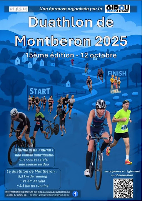 Duathlon de Montberon 2025- 12 octobre 2025