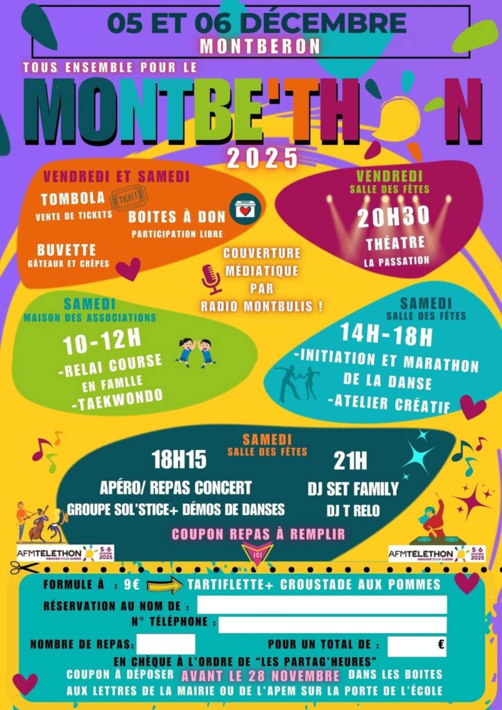 MONTBE’THON 2025 5 et Décembre