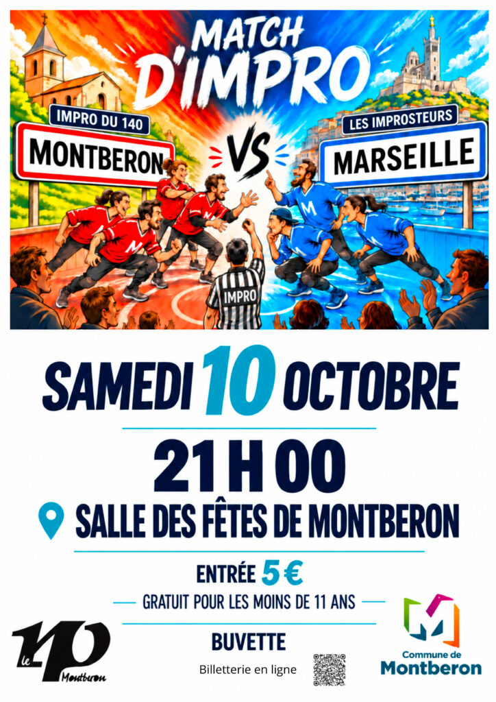 Match d’impro avec le 140 !
