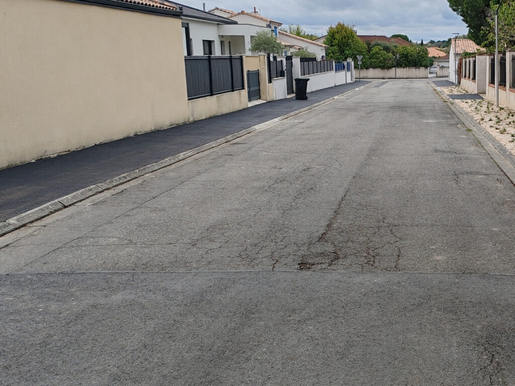 Rue des Cerisiers : les travaux sont terminés